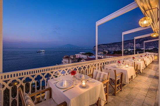 Vesuvio Roof Restaurant Sorrento